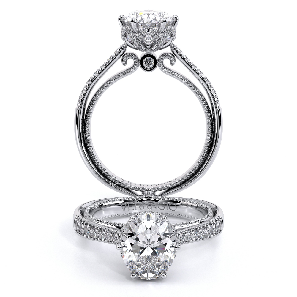 14K White Gold COUTURE-0429DOV Ring