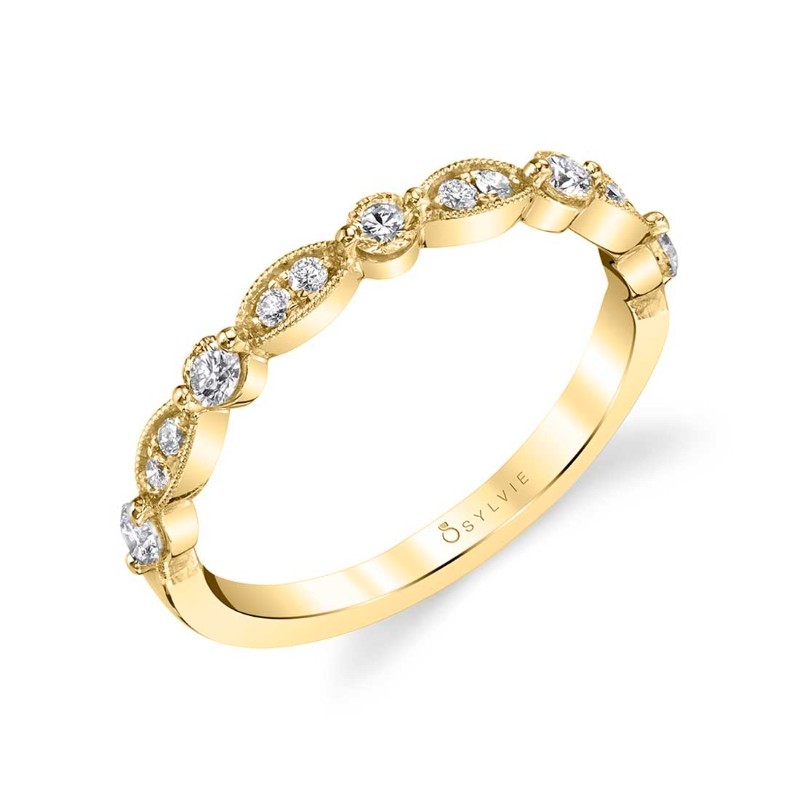 Sylvie Stackable Wedding Band
