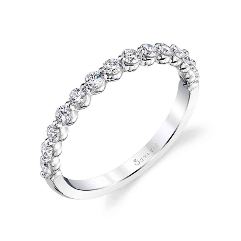 Sylvie Stackable Wedding Band