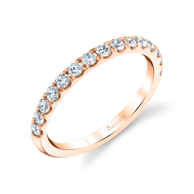 Sylvie Classic Diamond Wedding Ring - Aimee