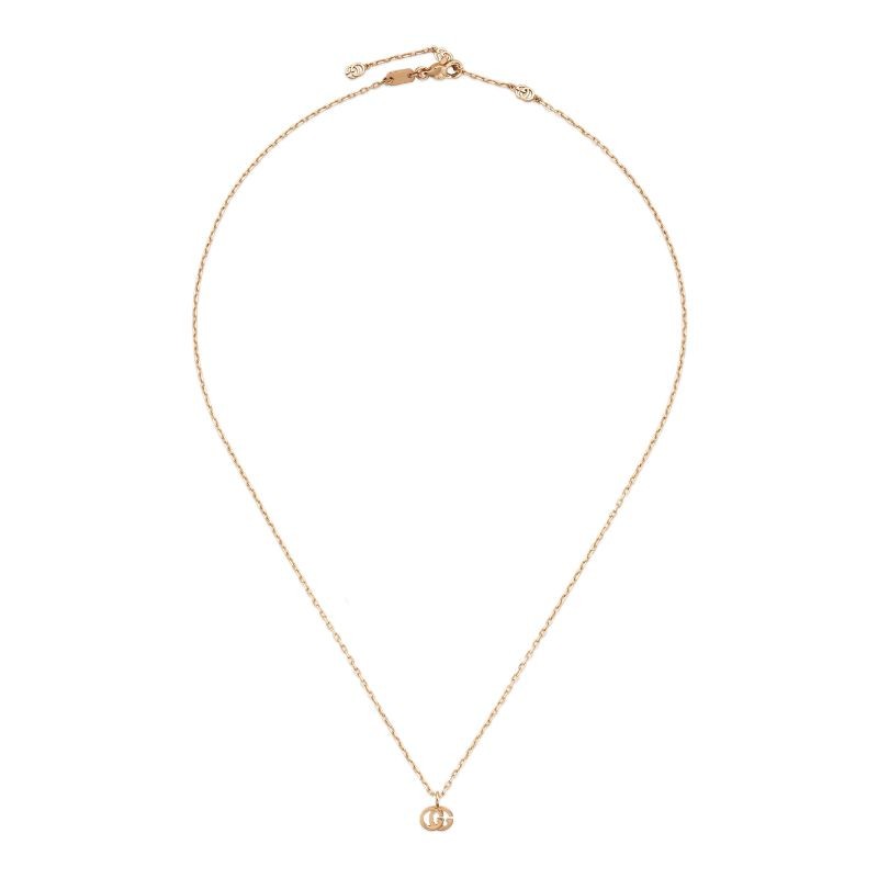 Gucci Running Pendant in Pink Gold