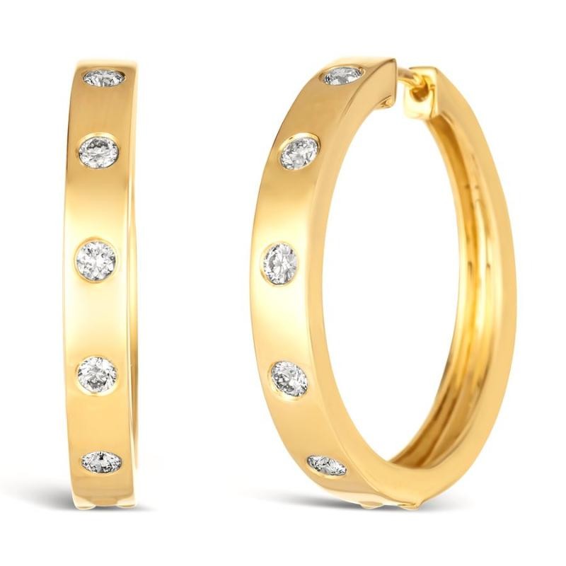 Le Vian&reg; Earrings featuring 3/8 cts. Vanilla Diamonds&reg; set in 14K Honey Gold&trade;