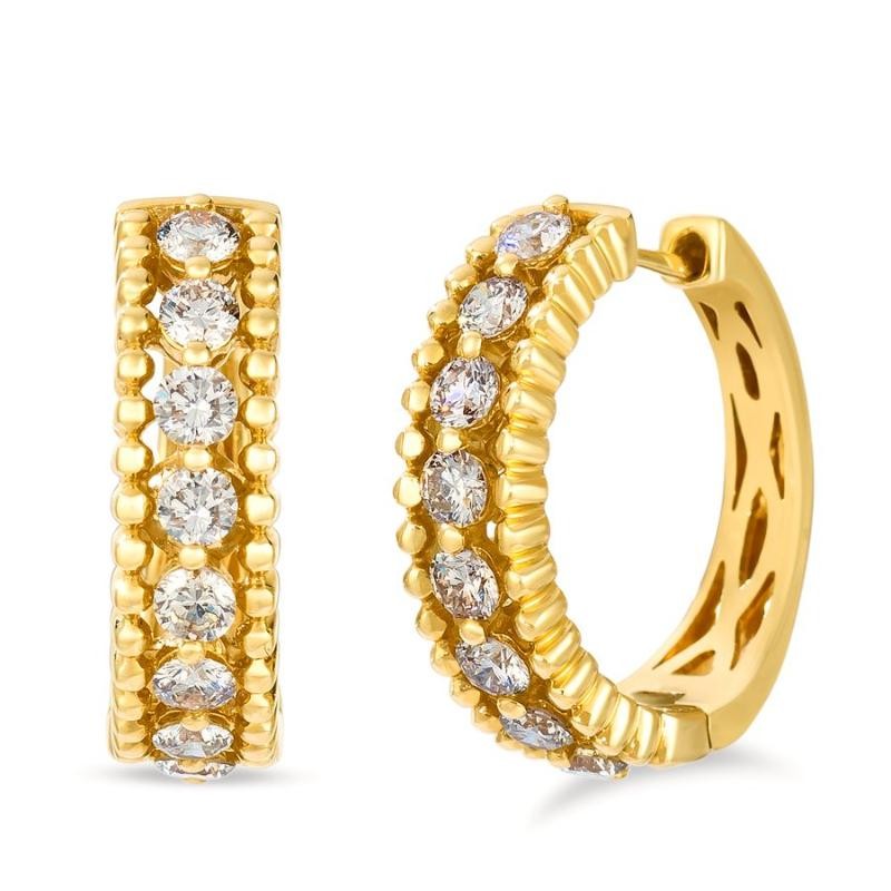 Le Vian&reg; Earrings featuring 1 cts. Nude Diamonds&trade; set in 14K Honey Gold&trade;