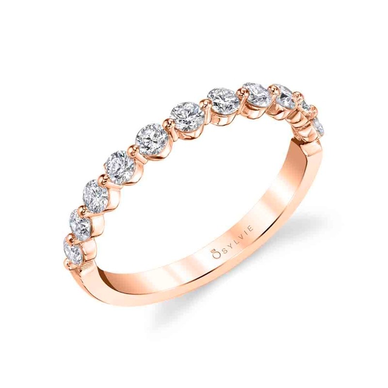Sylvie Shared Prong Wedding Ring