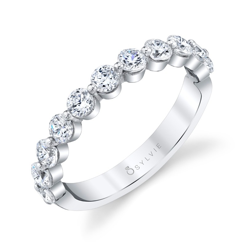 Sylvie Shared Prong Wedding Ring