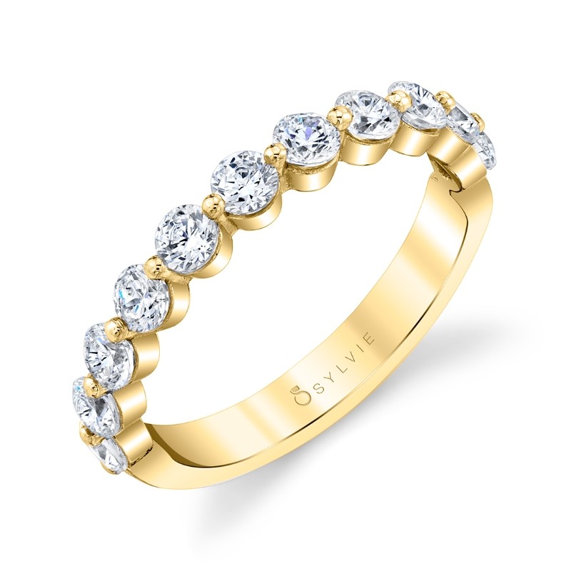 Sylvie Shared Prong Wedding Ring