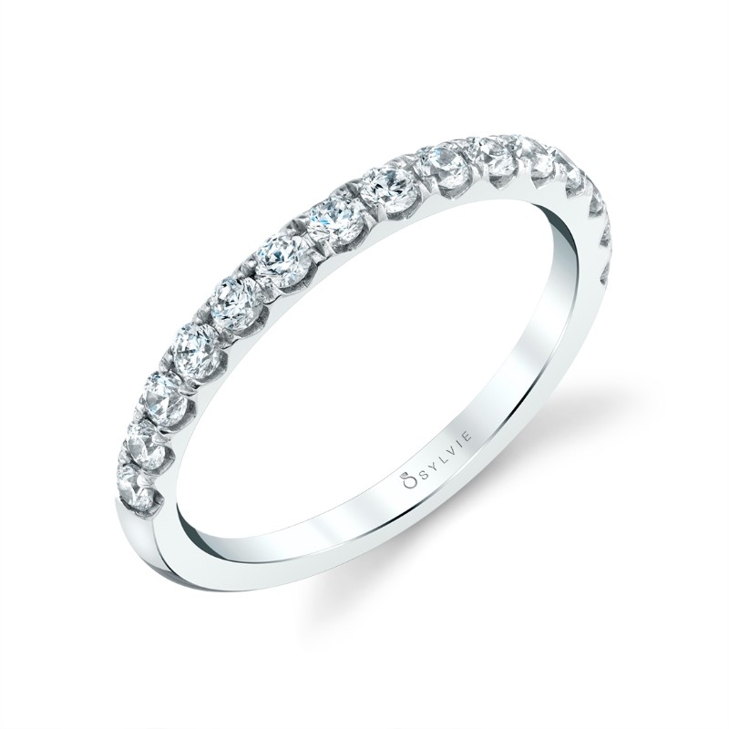 Sylvie Classic Diamond Wedding Ring - Aimee
