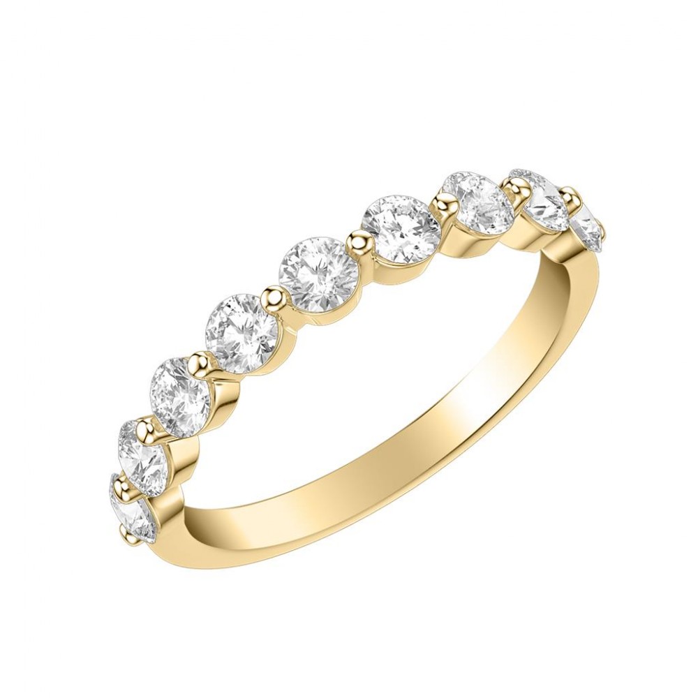 Classic Shared Prong Diamond Band