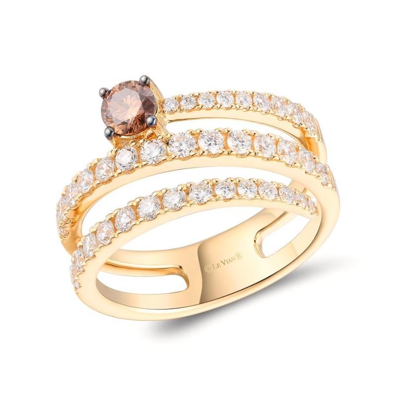 Le Vian Chocolatier&reg; Ring featuring set in 14K Honey Gold&trade;