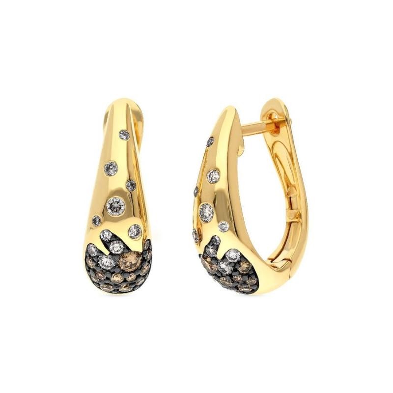 Le Vian&reg; Earrings featuring 1/3 cts. Chocolate Diamonds&reg; , 1/5 cts. Nude Diamonds&trade; set in 14K Honey Gold&trade;