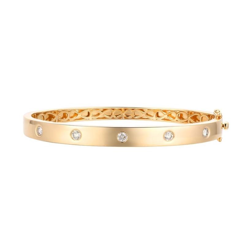 Le Vian&reg; Bangle featuring 1/2 cts. Nude Diamonds&trade; set in 14K Honey Gold&trade;