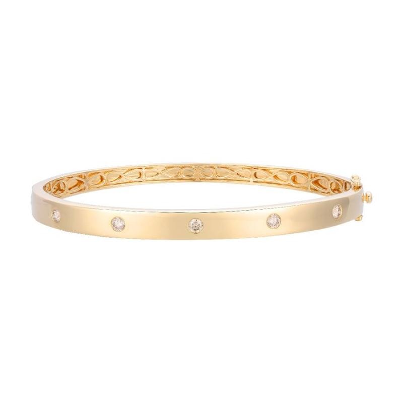 Le Vian&reg; Bangle featuring 1/2 cts. Nude Diamonds&trade; set in 14K Honey Gold&trade;
