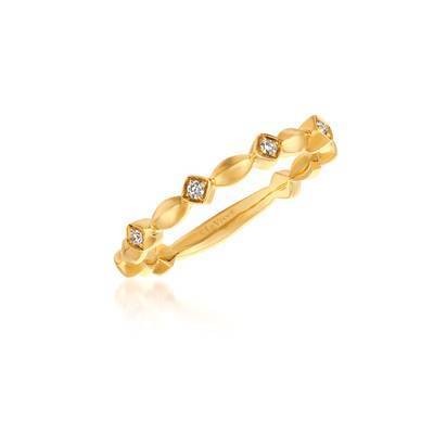 LeVian 14K Honey Gold Ring with Vanilla Diamonds® 1/20 cttw