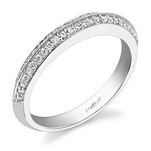 Stardust Beautiful Diamond Wedding Band