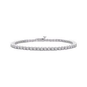 7 Carat 4 Pronged Diamond Bracelet