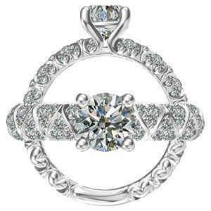 Harout R Diamond Engagement Ring