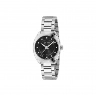 Gucci Stainless Watch with Diamond Markers