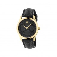 Gucci G-Timeless Signature Watch in Black