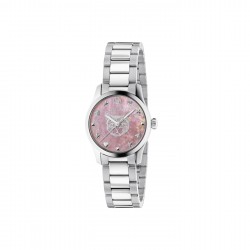 Gucci G-Timeless Iconic Feline Watch in Pink