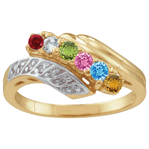 Six stone shop mothers ring