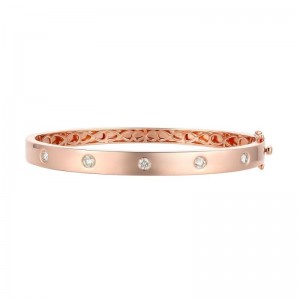 Le Vian&reg; Bangle featuring 1/2 cts. Nude Diamonds&trade; set in 14K Strawberry Gold&reg;