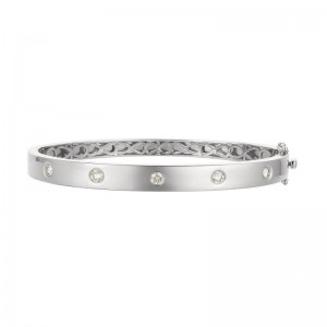 Le Vian&reg; Bangle featuring 1/2 cts. Vanilla Diamonds&reg; set in 14K Vanilla Gold&reg;