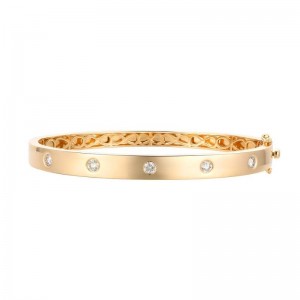 Le Vian&reg; Bangle featuring 1/2 cts. Nude Diamonds&trade; set in 14K Honey Gold&trade;