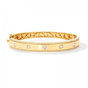 Le Vian&reg; Bangle featuring 1 1/5 cts. Nude Diamonds&trade; set in 14K Honey Gold&trade;