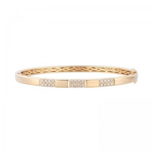 Le Vian&reg; Bangle featuring 1/2 cts. Nude Diamonds&trade; set in 14K Honey Gold&trade;