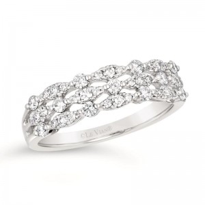 Le Vian Couture&reg; Ring featuring 1/2 cts. Vanilla Diamonds&reg; set in P95