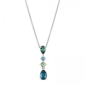 Le Vian&reg; Pendant featuring 7/8 cts. Montana Sapphire Ombré&trade; , set in 14K Vanilla Gold&reg;