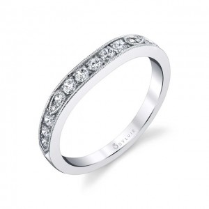 Vintage Style Wedding Band