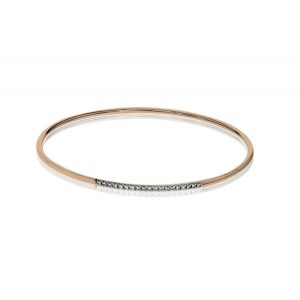 Simon G 18K Rose Gold Diamond Bangle LB2017-R
