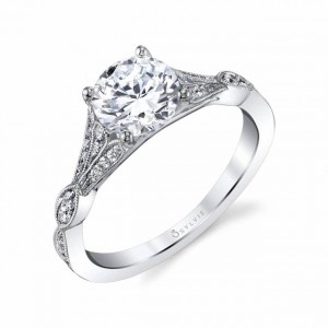 Vintage Inspired Engagement Ring