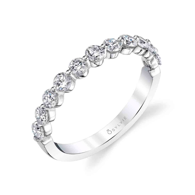 Sylvie Shared Prong Wedding Ring