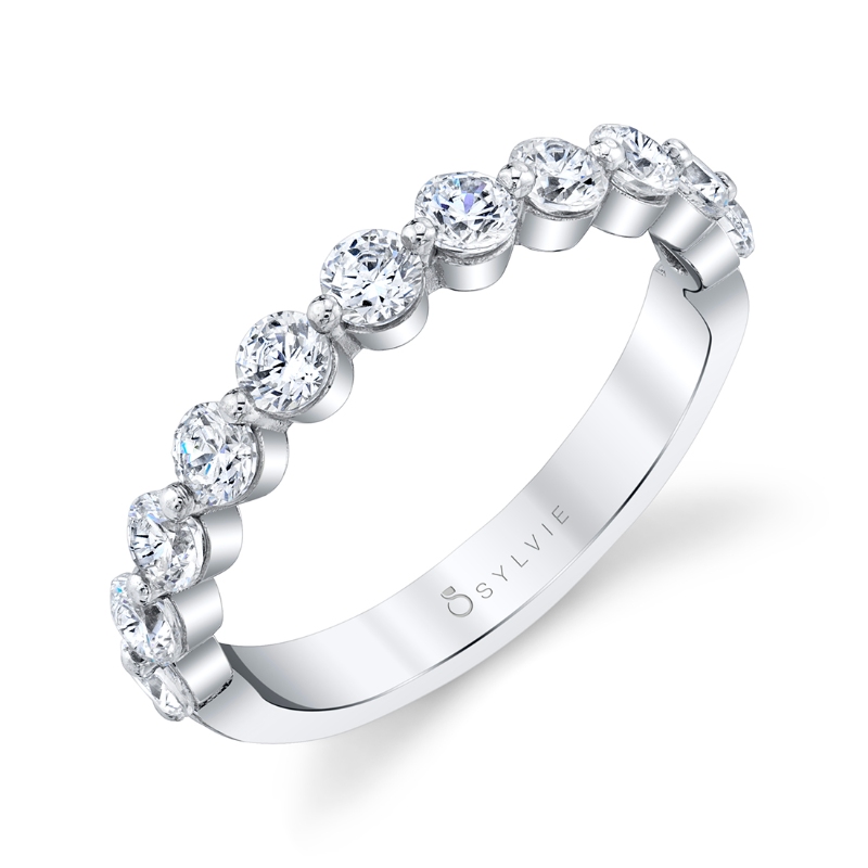 Sylvie Shared Prong Wedding Ring