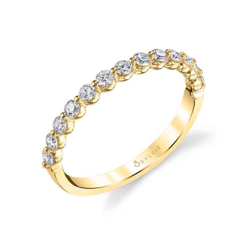 Sylvie Stackable Wedding Band