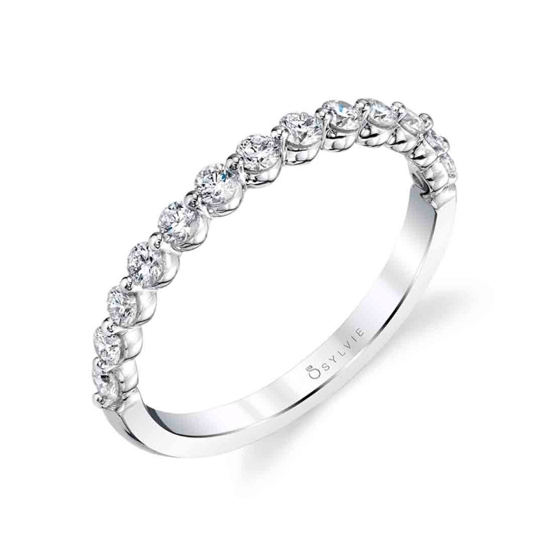 Sylvie Stackable Wedding Band