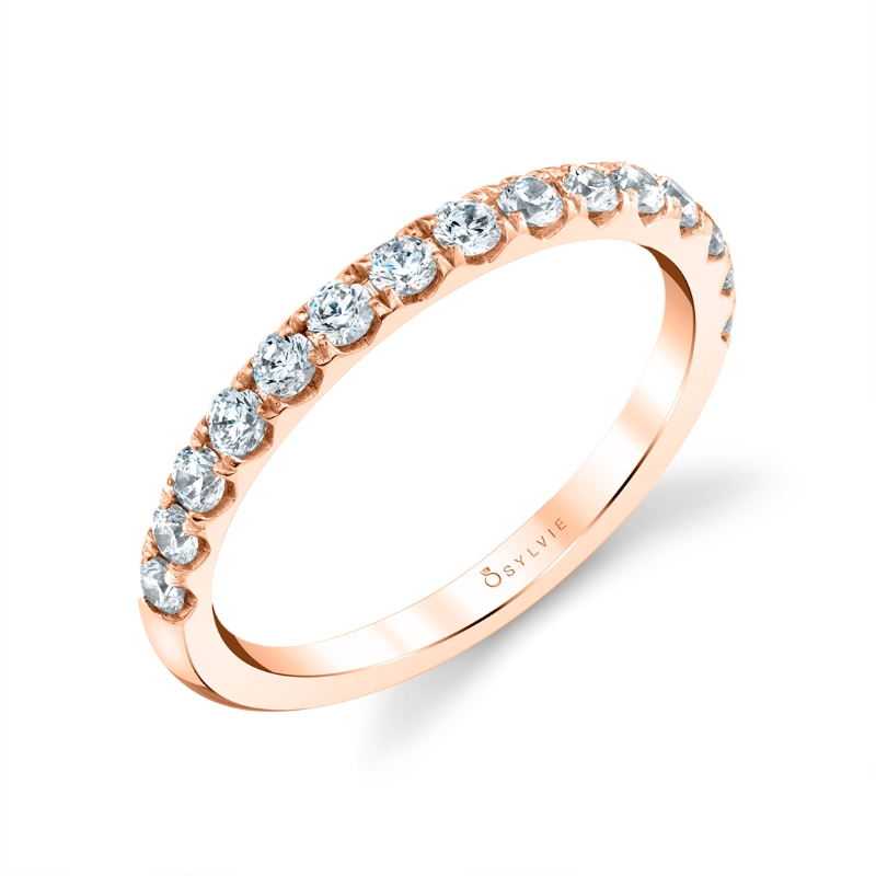 Sylvie Classic Diamond Wedding Ring - Aimee
