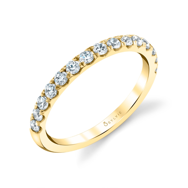 Sylvie Classic Diamond Wedding Ring - Aimee