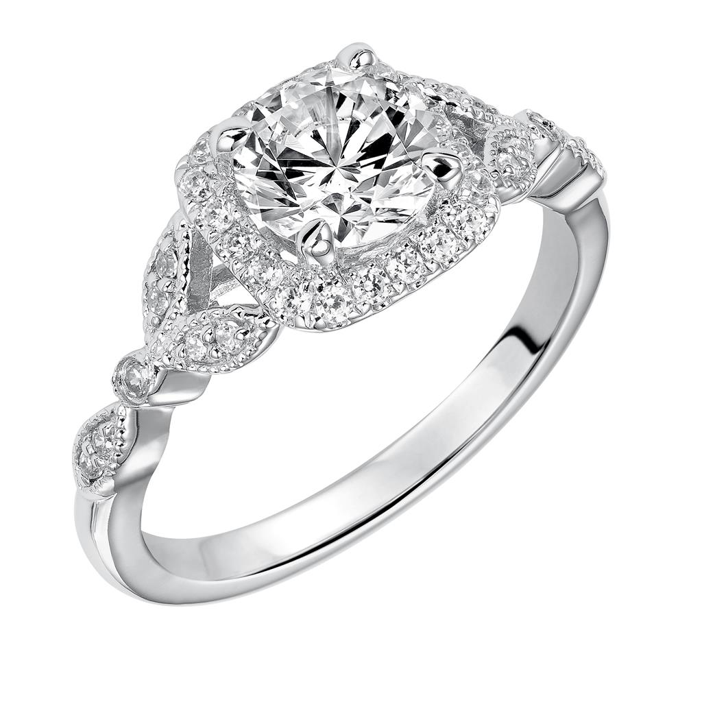 Vintage Complete Love Engagement Ring