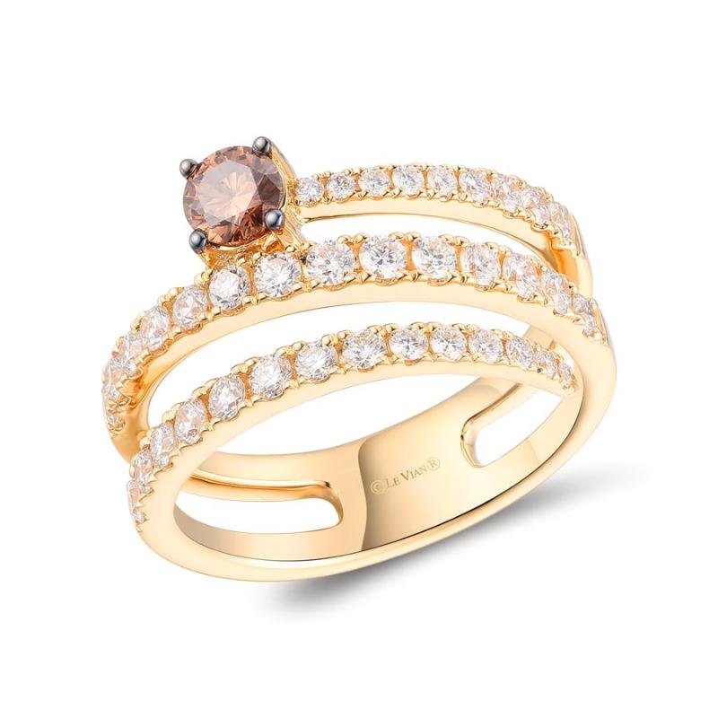 Le Vian Chocolatier&reg; Ring featuring set in 14K Honey Gold&trade;