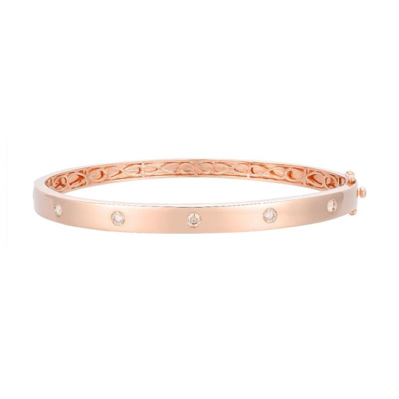Le Vian&reg; Bangle featuring 1/2 cts. Nude Diamonds&trade; set in 14K Strawberry Gold&reg;