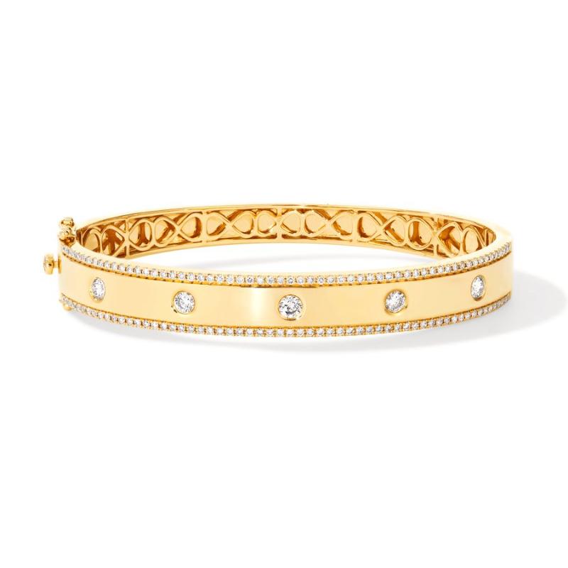 Le Vian&reg; Bangle featuring 1 1/5 cts. Nude Diamonds&trade; set in 14K Honey Gold&trade;