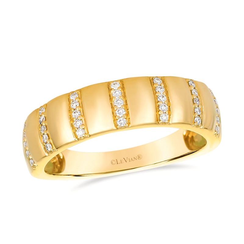 Le Vian&reg; Ring featuring 1/8 cts. Vanilla Diamonds&reg; set in 14K Honey Gold&trade;