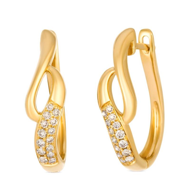 Le Vian&reg; Earrings featuring 1/5 cts. Nude Diamonds&trade; set in 14K Honey Gold&trade;