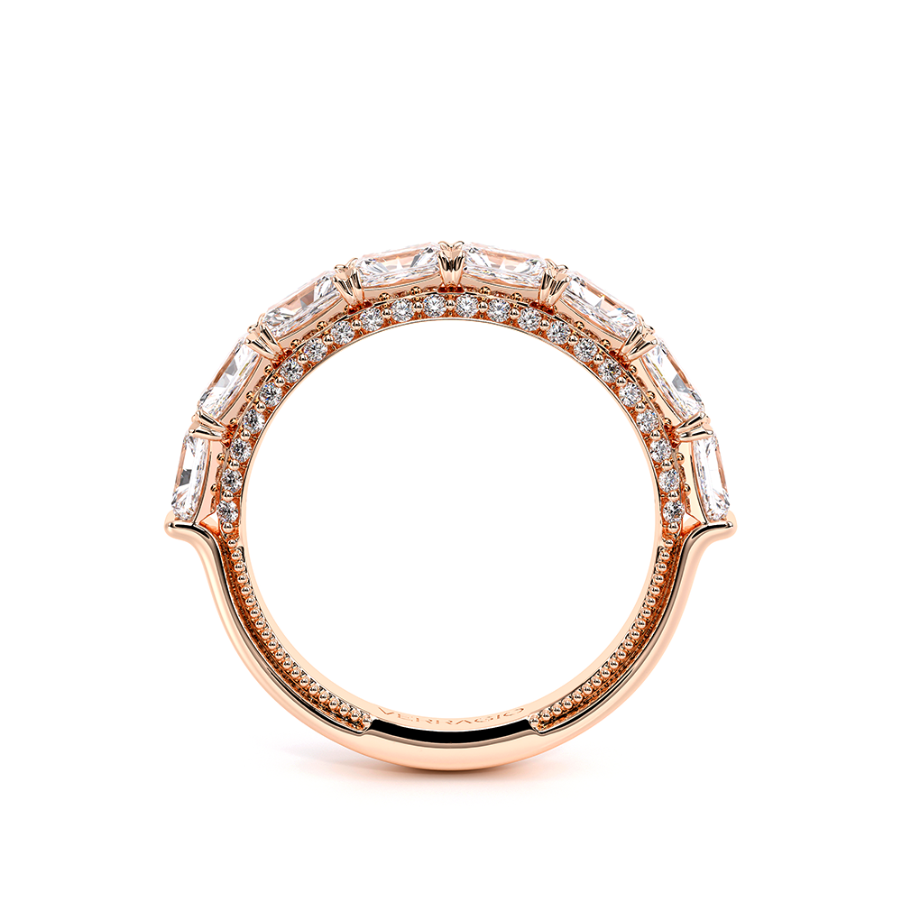 18K Rose Gold Eterna-2025-RAD-4X3-HW Ring