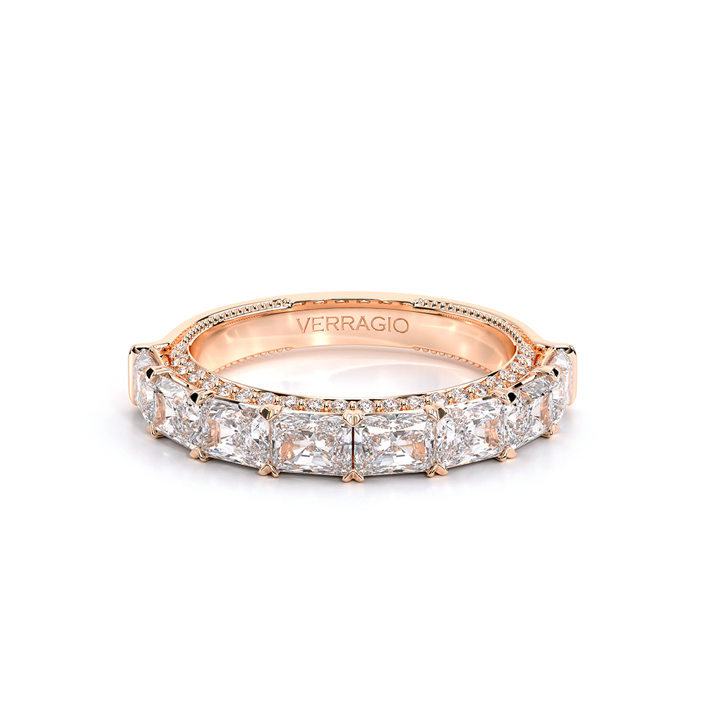 18K Rose Gold Eterna-2025-RAD-4X3-HW Ring