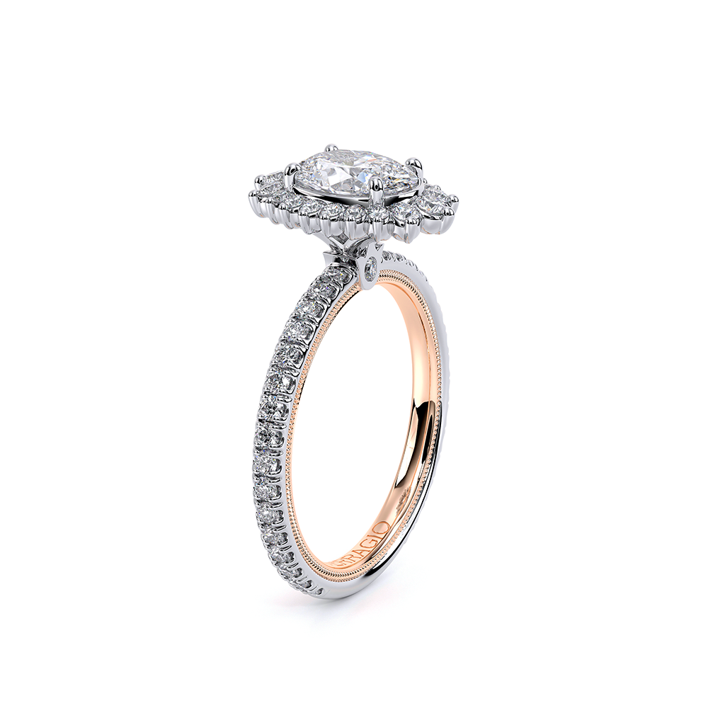 14K Two Tone Tradition-150CHOV Ring