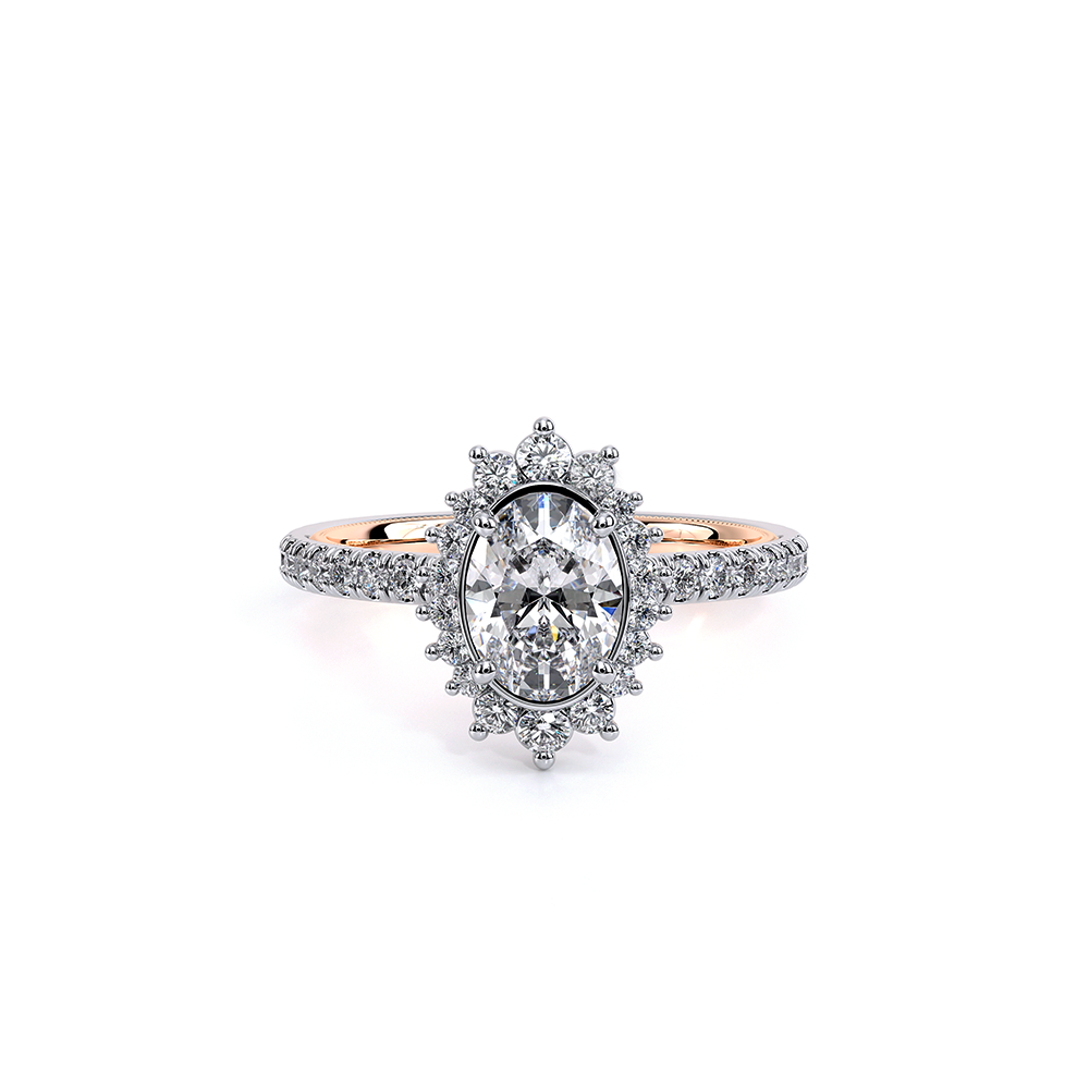 14K Two Tone Tradition-150CHOV Ring